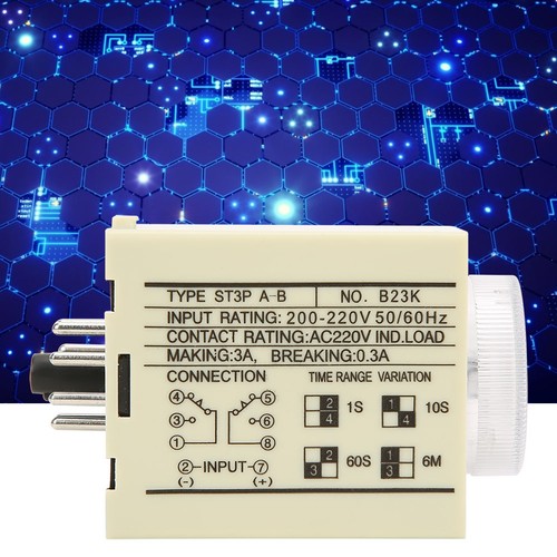 Delay relay adjustable knob - adjustable,
