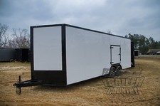 NEW 8.5X24 V NOSE ENCLOSED