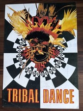 Tribal Dance Rave Flyer , A5