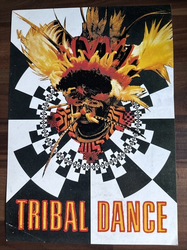 Tribal dance rave flyer a5 - rave, ,