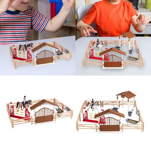 Horse stable figure playset - figure,