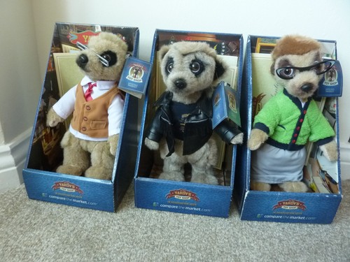 Compare the meerkat - the, toy