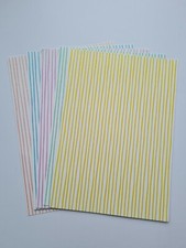 2x A4 Glitter Stripe Backing