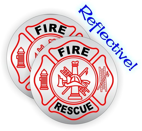 Pair reflective fire rescue - -,