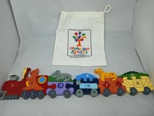 Alphabet Jigsaws wooden Digger