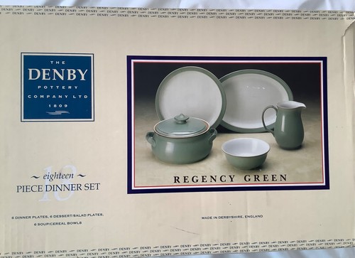 Denby regency green piece - denby, 18