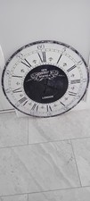 Very Large Shabby  Chic Battery Operated  Wall Clock. Collection Only .