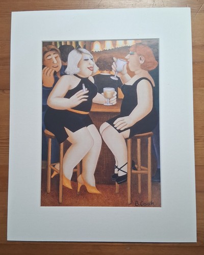Beryl cook mounted print - cook,