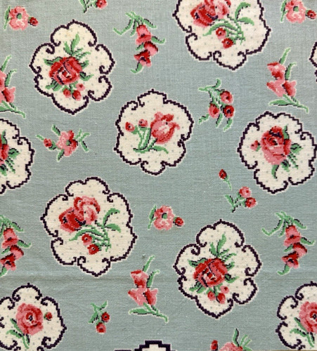1930 1940s feedsack - feedsack, fabric