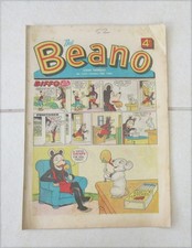 The Beano Comic - No. 1422 - 18th October 1969 - Great Condition - 56 year old
