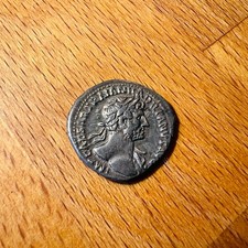 Roman Denarius Silver Coin -