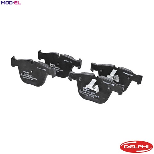 Brake pad set disc - brake,