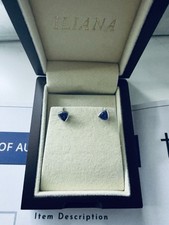 AAA Tanzanite Studs 18 K White