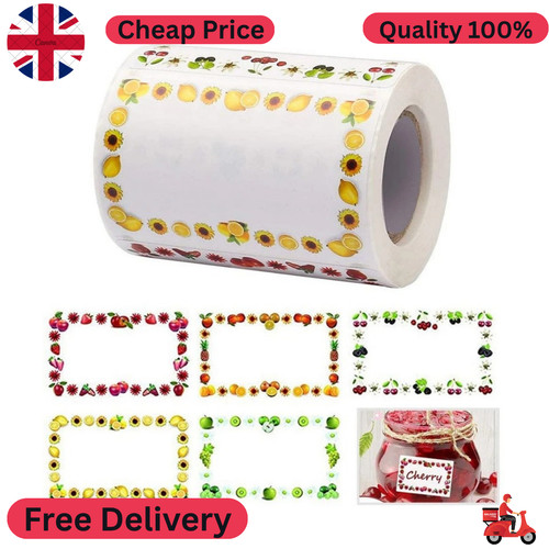 250 300pcs jam labels food - jam,