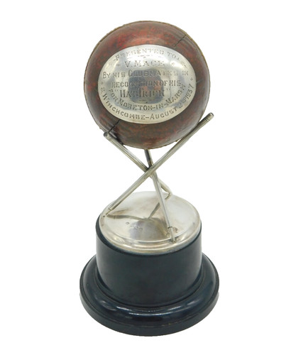 Sterling silver cricket ball - cricket, &