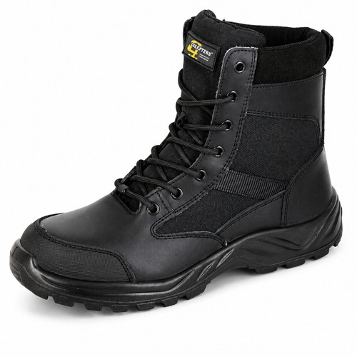 Mens leather safety work boots - safety,