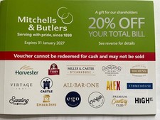 Mitchells & Butlers 20% off