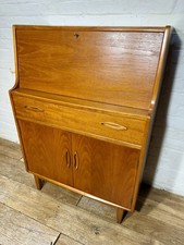 Mid Century Teak Bureau Desk By Jentique - Free Delivery Available