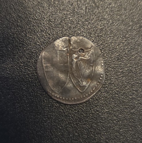 Commonwealth hammered penny - commonwealth,