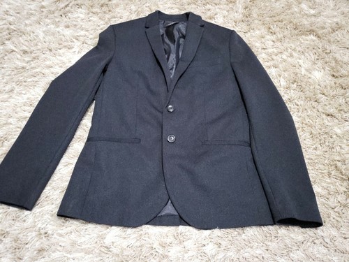 Mens fitted zara blazer black - fitted,