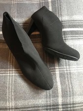 Mascaro Black Elasticated Slip-On Shoe Boot Size 39