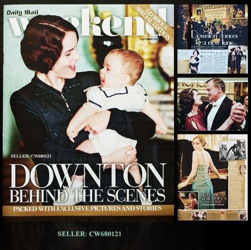 Downton abbey behind - abbey,