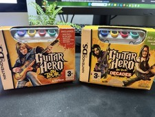 Guitar Hero x2 bundle, on tour guitar hero complete decades guitar hero complete