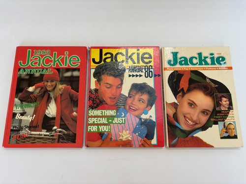 Vintage girls jackie hardback - vintage,