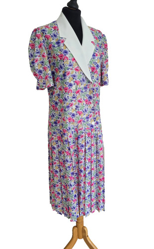 Drop waist vintage floral - drop,
