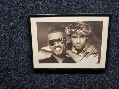 Rare george michael signed - michael,