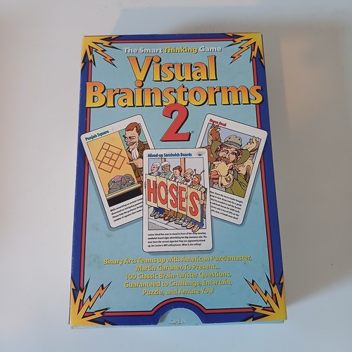 Visual brainstorms card - visual, game