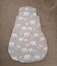 Unisex Baby Elephant Patterned Sleep Sack 0-6 Months