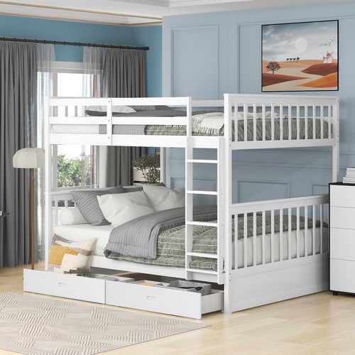 Full over bunk bed - bed, with