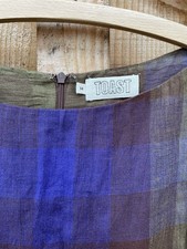 TOAST checked plaid Linen