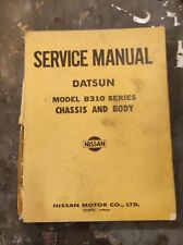 Datsun Nissan B310 Sunny 120Y Genuine Nissan Factory Repair Manual