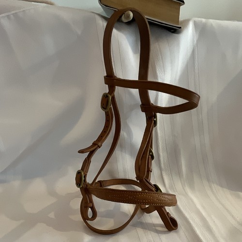 Tan horse leather - leather, bridle