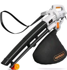 VonHaus Leaf Blower With Vacuum & Mulcher 3KW. All Season Foliage Clearing. New