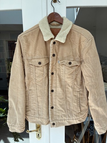 Levi corduroy sherpa trucker - levi's,