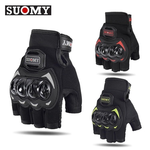 Mens motorcycle fingerless - mens,