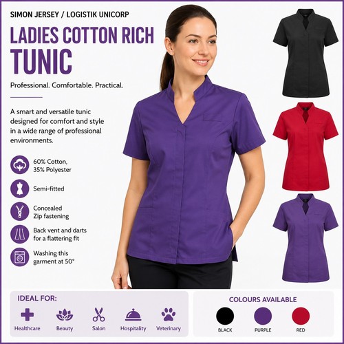 Womans beauty salon tunic - tunic, spa