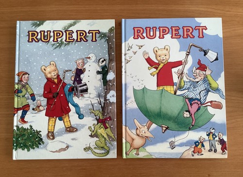 Vintage rupert bear - rupert, annuals