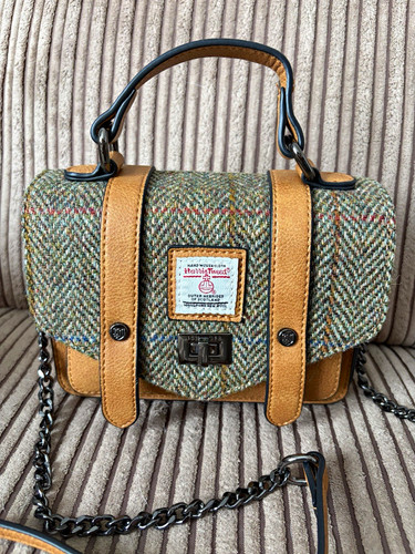 Islander harris tweed satchel - tweed,