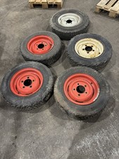 5 X Land Rover steel wheels