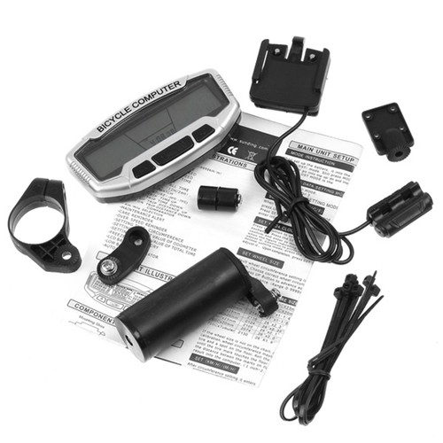 Waterproof bike digital lcd - waterproof,