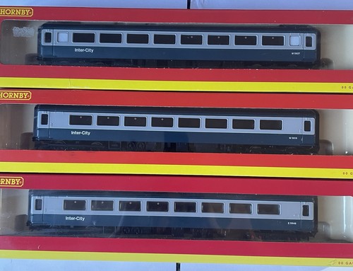 Hornby coaches blue grey - hornby,