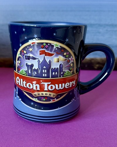 Alton towers resort blue - 3d,
