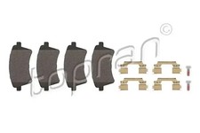 Brake pads Front Axle 700 816 TOPRAN for RENAULT MERCEDES-BENZ