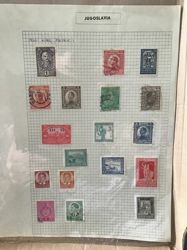 Yugoslavia stamps album - yugoslavia,