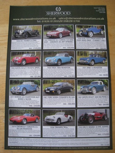 Sherwood restorations porsche - sherwood,