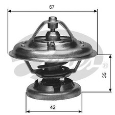 Gates Thermostat for Mercedes